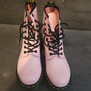 Pink Dr Martens boots size 8